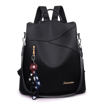 China Fashion waterproof multifunctional sequin school bags unisex nylon waterproof outdoor sports backpacks for women for sale