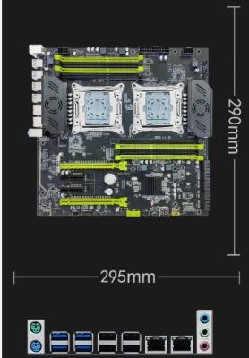 China X99-DD31-V1.0   Intel C612 chipset Dual cpu DDR3 server motherboard for sale