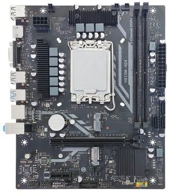 Chine H610 Core I9 I7 I5 I3 CPU PC carte mère de jeu 12e génération 13 Lga1700 DDR4 64 Go à vendre