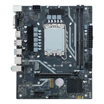 China Motherboard  Intel Core 12/13/14th I9/i7/i5/i3/Pentium LGA1700 H610-D4-V1.1 for desktop office use for sale