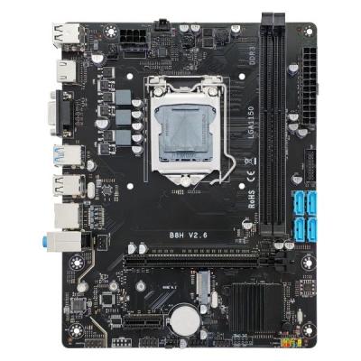 China OEM ODM Desktop Gaming Motherboard LGA 1150 1155 Socket B85 B75 H61 H81 Chipser DDR3 for sale