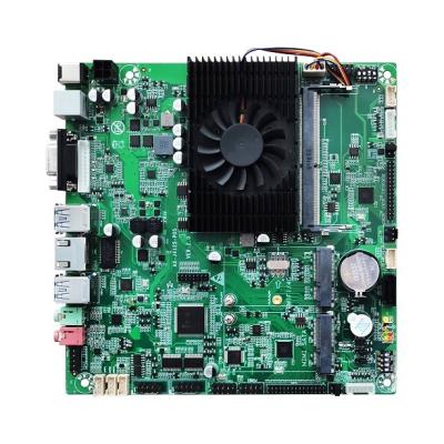 China Celeron J4125 Mini ITX Motherboard DDR4 Pc Motherboard with Processor Quad Core Processor AX-J4125-POS-V2.0 for sale