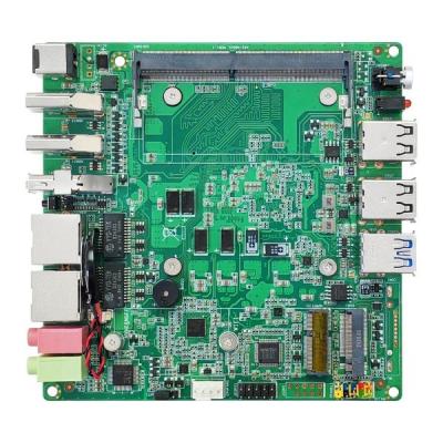 China ITX Industrial Embedded Motherboard For IoT N100 CPU 12x12cm Mini Computer Mainboard for sale