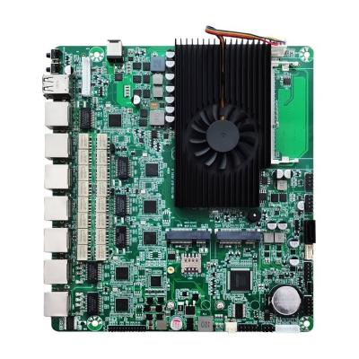 Chine 6 Sécurité réseau LAN Mini Itx Firewall carte mère Embedded PC industriel carte mère à vendre