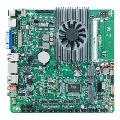 Китай Индустриальная Intel 4th / 5th GEN Массовая плата Mini Itx RS 232 485 COM LVDS EDP продается