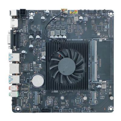 China Intel Jasper Lake Processor Embedded Motherboard Mini Itx N5095 VGA LVDS M.2 for sale