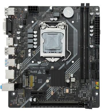 China high-performance computer motherboards M ATX H311 DDR4 INTEL LGA1151 Motherboard Support Intel Core I3 8100 / I5 6500 / i5 8400 / i7 6700 / i7 8700 CPU for sale