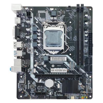 China bulk computer moederbord prijzen Intel H310 INTEL LGA1151 Desktop Computer Moederbord Ondersteuning Dual Channel DDR4 Te koop