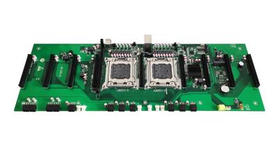 China 8U Gaming GPU Cards Server Chassis Rack Motherboard Server Case X78-AI-V3.1 for sale