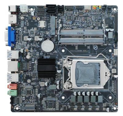 China Motherboard PC alles in einem AIO-H110D49M-V1.3 DDR4 Intel 6. 7. 8. 9. GEN LGA1151 Mini-ITX-Motherboard zu verkaufen