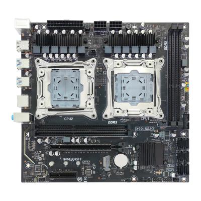 China X99-SS30 V1.0 X99 Dual processor  LGA2011-3 Motherboard Support Intel Core I7-5820K/i7-5930K/i7-5960X Xeon E5-2670 V3/E5-2680 V3 CPU for sale