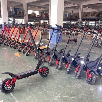 China Top-opening new 52v 60v electric scooter 2400w 3600w frame 2022 high power 11 inch offroad tire with pedal CE electric scooter for sale