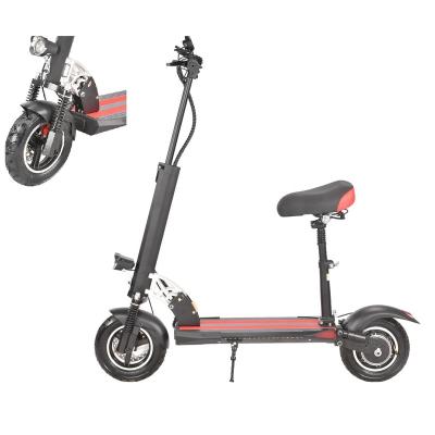 China New 2 Wheel Electric Scooter Unisex Foldable Cheap Adult Electric Scooter Double Suspension With Seat for sale