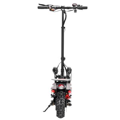 China Electric Scooter 10 Inch Tires 48v High Quality Unisex Adult Offroad Electric Scooter 2400w Double Motor With Detachable Seat for sale