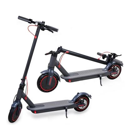 China EU Tariff 36v Unisex Free Shipping 30km/h 350w Max Speed ​​Folding Adult Electric Scooter for sale