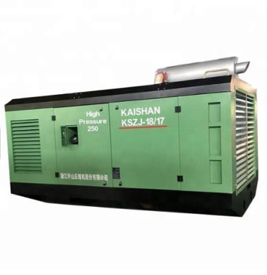 China KSZJ-18/17 Jack Hammer 17bar Lubricated Air Screw Compressor for Water Well Drilling Rig Machine for sale