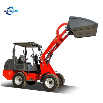 China Truss Elevate 1000kg Electric Front Loader With All Attachments for sale