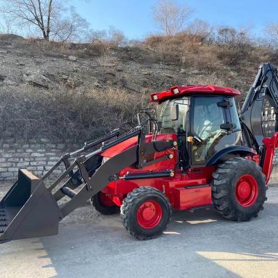 China Farms Backhoe Loader Small Backhoe Excavator Articulated Wheel Loader with Backhoe Loader, Versatile, Powerful and Efficient Backhoe Loader for sale