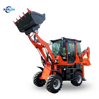 China Farms Mini Wheel Backhoe Loader For Sale Multifunctional Backhoe Excavator for sale