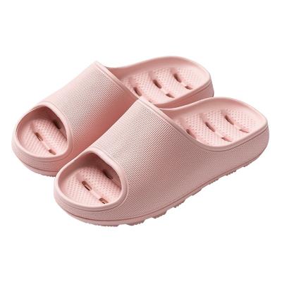 China Fashion Trend Comfortable Quick Dry EVA Bathroom Slipper Wholesales Unisex Indoor Home Thick Unique Slippers for sale