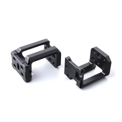 China Professional Customized Aluminum Metal Bracket Milling Hand Grip Anodized Aluminum Parts CNC Machining Parts for sale