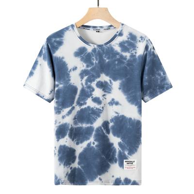 China Streetwear Tie Dye Shirt QUICK DRY T-shirt Printing Custom Tie Dye Tee Shirts Oversized T-shirt for sale