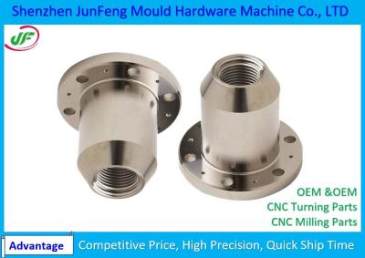 China Alu CNC Turning Machine Parts +/-0.005mm Tolerance for Auto for sale