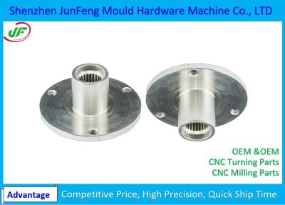 China High Precision CNC Machine Parts , CNC Motorcycle Parts zinc / nickel plating Surface Treatment for sale