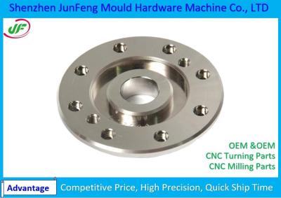 China Precision CNC Lathe Machine Parts / Aluminum CNC Machining Metal Turned Part for sale