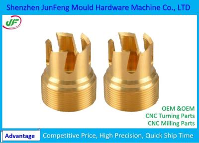 China Customized Non-standard CNC Brass Parts , Brass Machined Components for sale