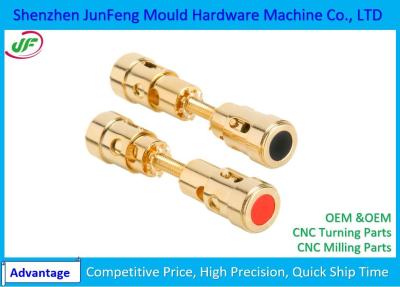 China RoHS Certification CNC Brass Parts 0.5mm-φ300mm*3000mm turning work range for sale