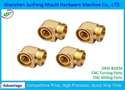 China OEM CNC Turning Parts Lathe Machinery , Brass CNC Turned Parts for sale