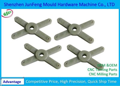 China OEM CNC Turning Plastic Parts POM / PC / ABS Processing 100% Full Inspection for sale