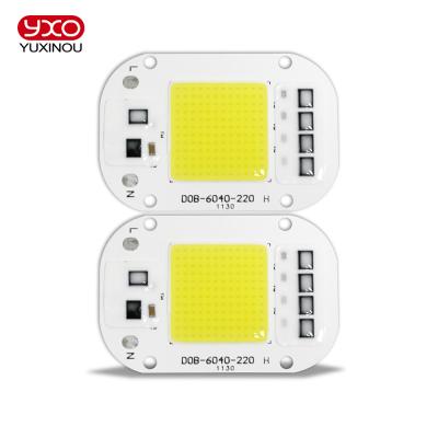 China YXO Yuxinou High Bright Light AC 110V 220V COB LED Full Spectrum Chip 380-780nm Led COB Chip for sale