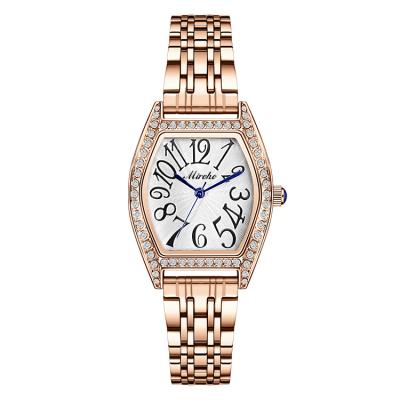 China Wristwatches Shock Resistant Gift Set Custom Luxury Women Watch Moissanite Diamond Logo Stainless Steel for sale