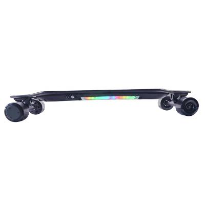 China 2021 Youth Electric Skateboard 40km/h OEM Terrain Skate Board With Remote Control With 8 Layers Of Canadia Maple for sale