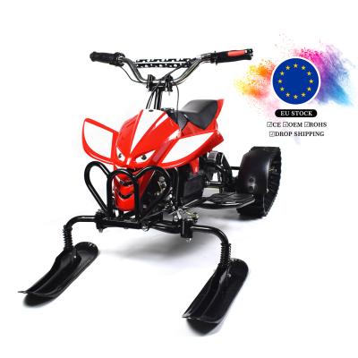 China Traveling Hot Selling Electric Snow Vehicle For Winter Fun For Kid Children Snow Mobility Eu Mobile Warehouse for sale