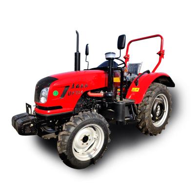 China Farms Agricultural Machinery Farm Tractor 4x4 70hp 4wd Farm Tractor With Disc Harrow for sale