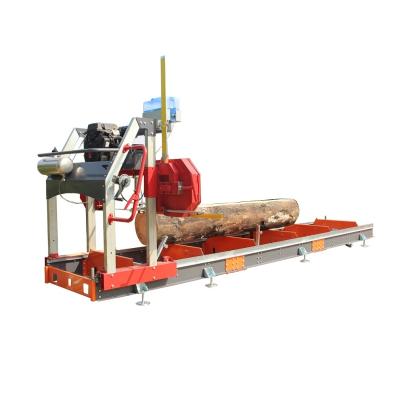 China Farms Never Used Gasoline Bandsaw Wheels Sawmill Machine Price for sale