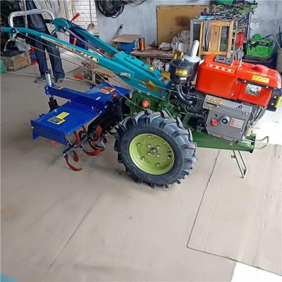 China Hotels diesel power tiller with all implements15hp power tiller for sale