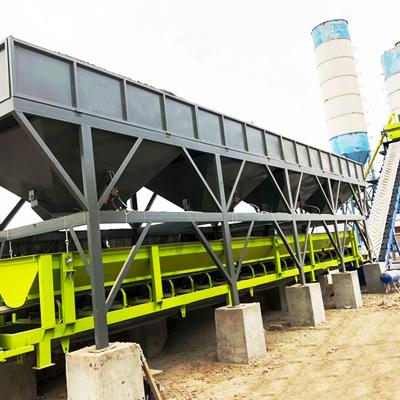 China Building Material Stores Construction Company Machinery Equipment 60m3/h Hzs60 Concrete Batching Plant For Concrete Mixing for sale