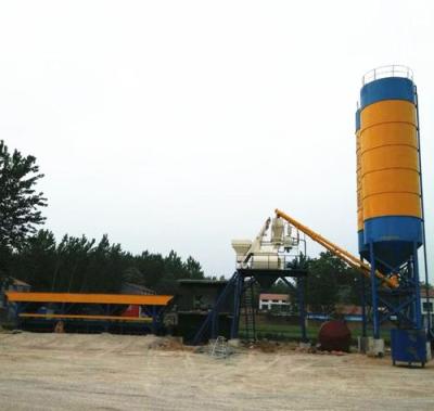 China HZS60 Construction Projects Automatic Concrete Mixing Plant 60m3 Advanced Electric Ready Mixed Concrete Batching Plant for sale