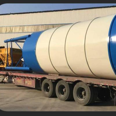 China Construction worksÂ   60 tons cement silo cement tank used in concrete construction site for sale