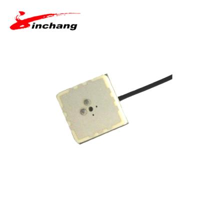 China 35*35 GPS GNSS Active Internal Ceramic Patch Antenna With RG174 Cable JCN539 for sale