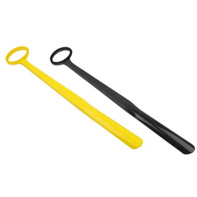 China Long High Quality Plastic Shoe Horn With Handle High Quality Durable Shoe Bases for sale