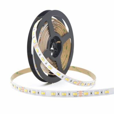 China Smart Home Indoor High Bright Dimmable Adjustable Dimming 2700k-6000k DC24V SMD2835 CCT Led Strip Flexible Strip Light for sale