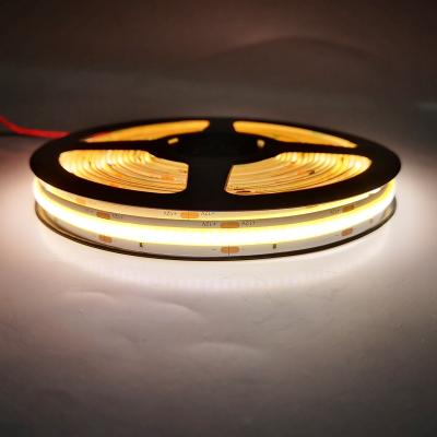 China Garden Color Consistency 480 Chips/m Cob Led Strip 8mm PCB Width 10w/m Flexible Cob / Led Strip FOB for sale