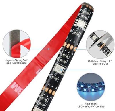 China Hot Sale Indoor Smd5050 5v RGB Flexible Remote Control Tv Backlight Usb Kit Smart Star Led Light Strip for sale