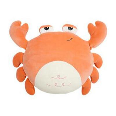 China Custom New Design Eco-friendly Fashion Sofa Cushion Periphery Pillow Stuffed Animals Duck Crab Lion Plush Toy Pillow for sale