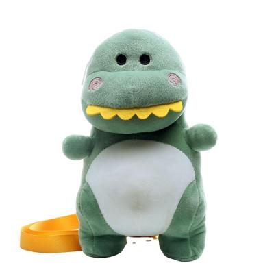 China 2020 New Cartoon Cute Dinosaur Bag Cute Dinosaur Toy Backpack Hot Comfortable Cute Girl Bag Cross - Body Bag Plush Toy for sale